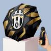 Juventus FC Pattern Printed Mini 5 Folds 8 Ribs Compact Umbrella Windproof Waterproof Lightweight Portable Folding