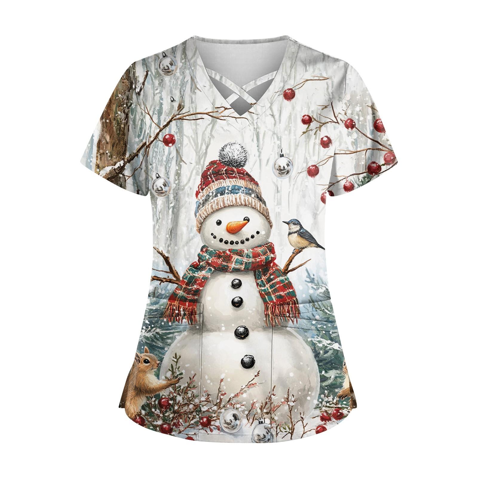 

Женская модная рабочая одежда с v-образным вырезом, короткими рукавами, завязками и карманами, топы соответствующего цвета и защитная одежда M