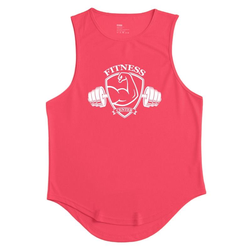 

Новые летние майки для тренажерного зала, бодибилдинга, мужские рубашки без рукавов для тренировок и фитнеса, мужская майка, быстросохнущий повседневный спортивный жилет XXL розовый