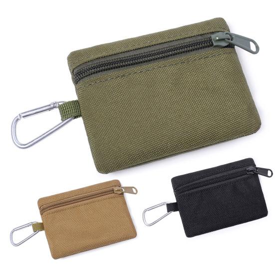 Tasche Schlüsselanhänger Beutel Münze Autoschlüssel Geldbörse ID-Karte Kopfhörerhalter Mini