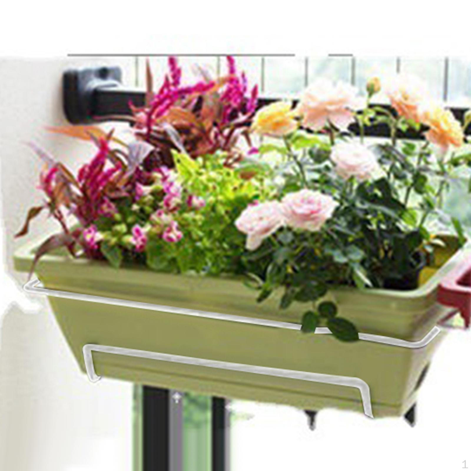 

Decorative Railing Planter Pot for Balcony and Patio світло-зелений колір