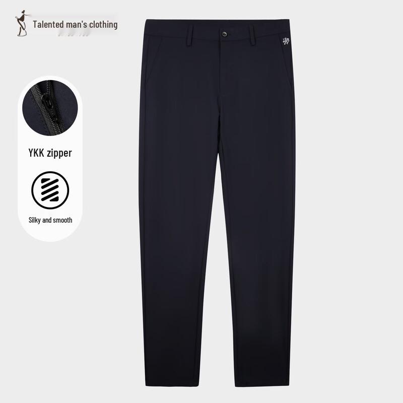 Men s Slim Fit Casual Straight-Leg Pants 33