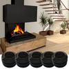10Pieces Practical Sturdy Rubber Gasket Seal Convenient for Stove Knob Protective Against Moisture and Greases