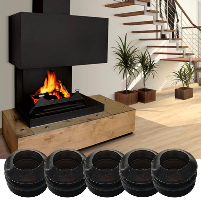 10Pieces Practical Sturdy Rubber Gasket Seal Convenient for Stove Knob Protective Against Moisture and Greases