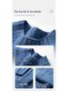 Men's Cashmere Diamond Pattern Round Neck Loose Knit Sweater, Long Sleeve Pullover for Autumn & Winter.