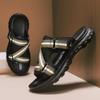 Fashion Brand Summer Men's Sandals Men Slippers Gladiator Men Beach Sandals Soft Comfortable Outdoors Wading Shoes Breathable Season Sne