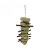 1pcs Alfalfa Grass Ball Skewer Grass Cake Grinding Teeth Apple Branch Bite Skewer Guinea Pig Rabbit Dragon Cat Snack Bite Stick