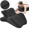Couples Butt Cushion Memory Foam Wedge Pillow Bed Pillow for Reading Sleeping Lying Lumbar Support Pillow