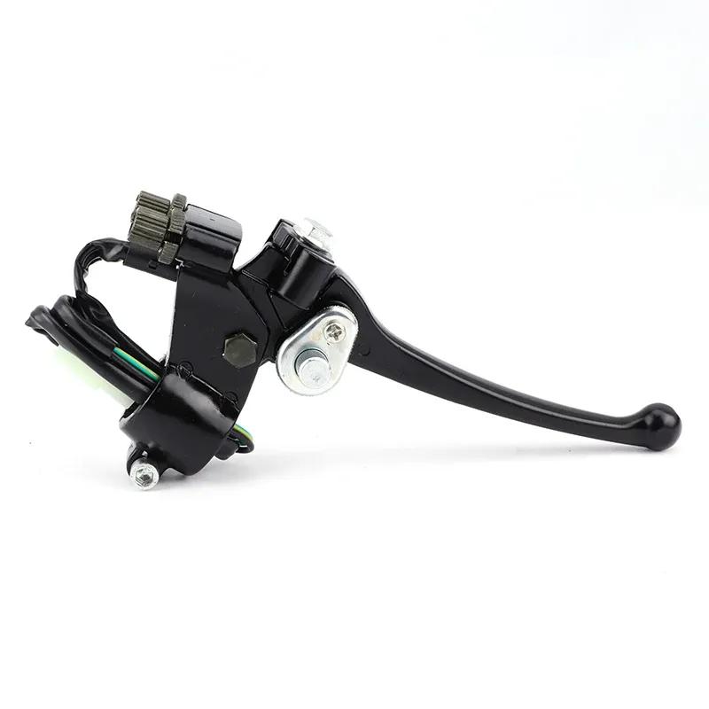

7/8 22mm Double Dual Pull Brake Lever Handle Assembly With Parking Brake For 49cc 50cc 70cc 90cc 110cc ATV Buggy Quad Bike