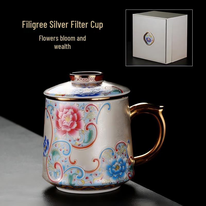 Shangkui Ceramic Tea Infuser Mug