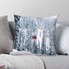 Ski Lift In Jackson Hole Square Pillowcase Polyester Linen Velvet Pattern Decorative Pillow Case Home Cushion Cover Wholesale