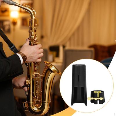 Saxophone Ligature and Mouthpiece Cap Fastener Practice Compact Professional