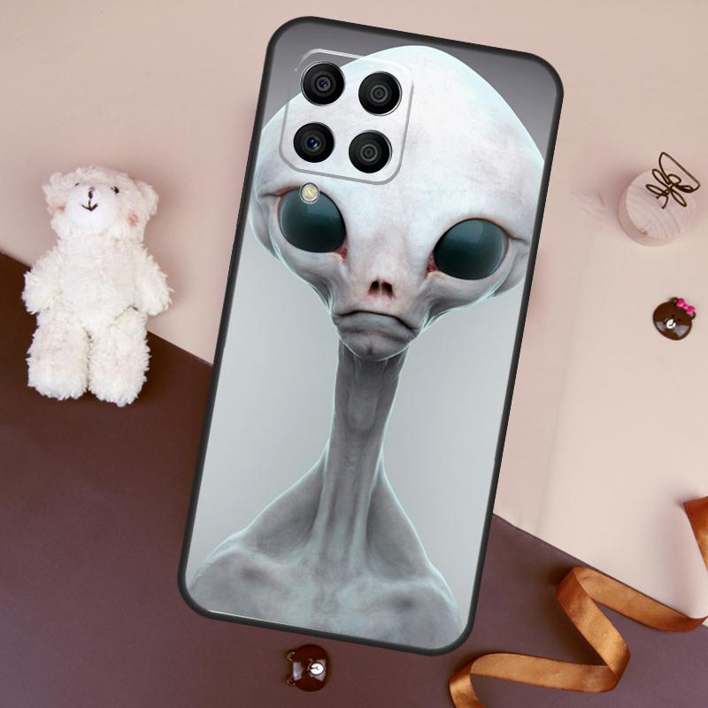 Aesthetic Alien Case For Samsung Galaxy M06 M53 M13 M31 M11 M35 M55 M15 M56 M36 M16 M12 M32 M52 M14 M34 M54
