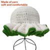 Fashion Streetwear Hat Daily Life Hat Artistic Youth Hat Unisex Crochet Hat for Casual or Travel Wear