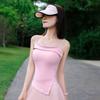 Womens Sports Set Badminton Tennis Running Yoga Quick-Dry Pleated Skirt