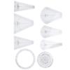 10pcs Quilting Rulers Multifunctional Transparent Acrylic Sewing Templates Sets for Quilting Sewing Stitching Craft