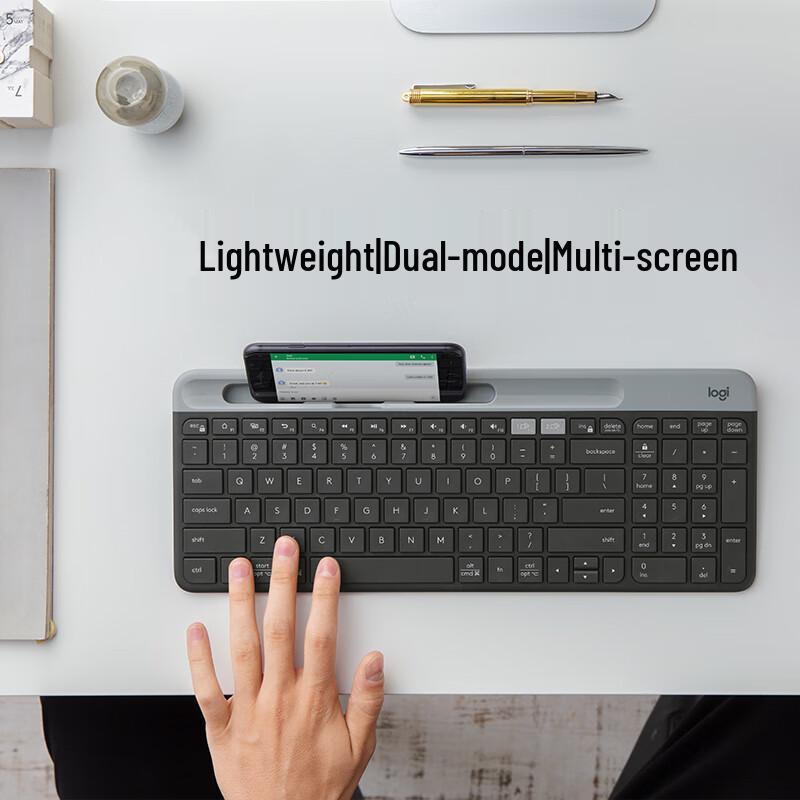 Logitech K580 Bluetooth Wireless Ultra-Thin Office Keyboard