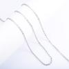 Classic Stainless Steel Link Cable O Chain Necklace for Women Men Choker on the Neck Collarbone Jewelry Accessories DIY Gift
