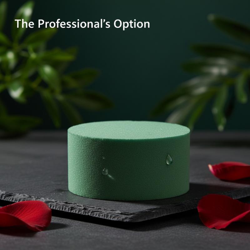 5/10Pcs Green Round Floral Foam Blocks Multipurpose Flower Arrangement Supply for Bridal Shower Party Decor