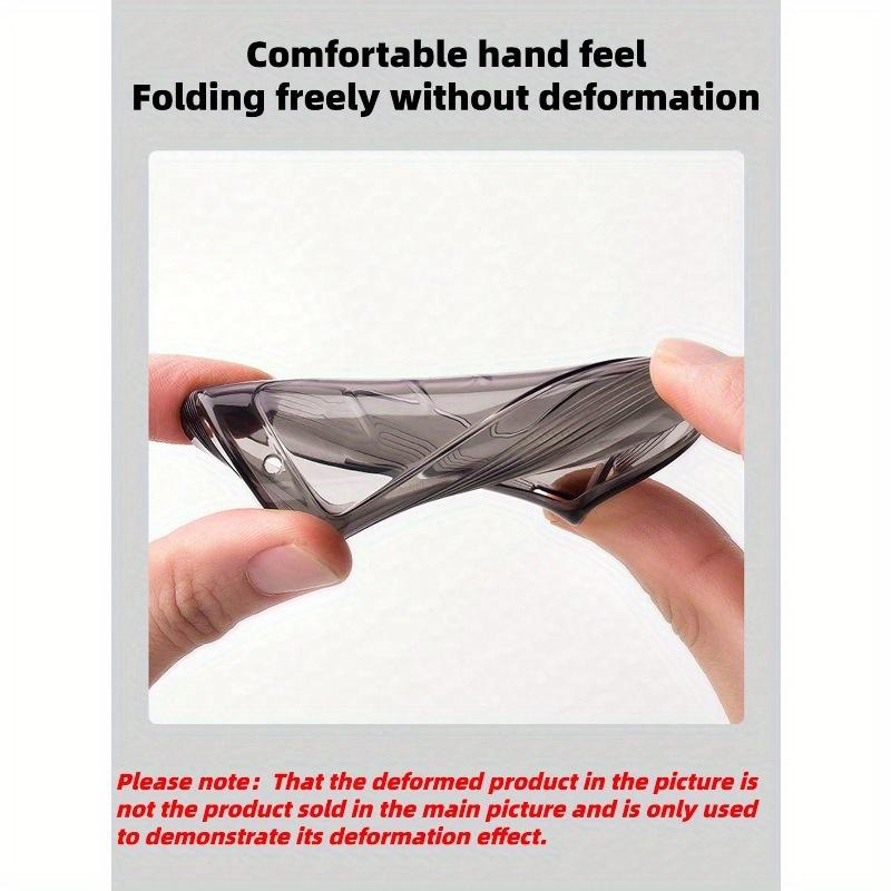 1pc Black Tpu Car Key Cover, Personalized and Simple Key Drop Protection Cover, Suitable for Nissan Xuan Yi Car Model