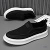 Spring and  Men's Canvas Casual Shoes Versatile Breathable One-pedal Men's Shoes Thin Walking Soft Sole