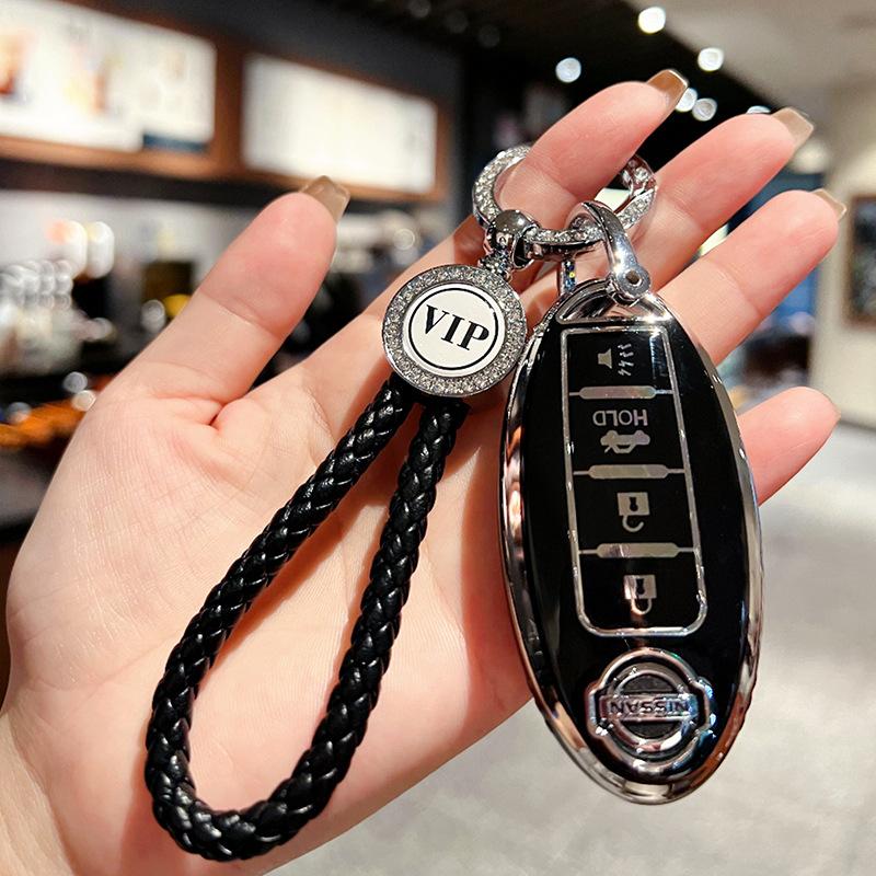Applicable To 21 Nissan Teana Key Sets, New Xuanyi Qijun Buckle, Tiida Jin Qashqai Bag, Nissan Car, Blue Bird Shell Woman