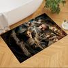 Lord Rings Customized Name Floor Mat Perfect for Dormitory Outdoor Dining Room Decorate Room Antislip Carpet Anime Office Decor