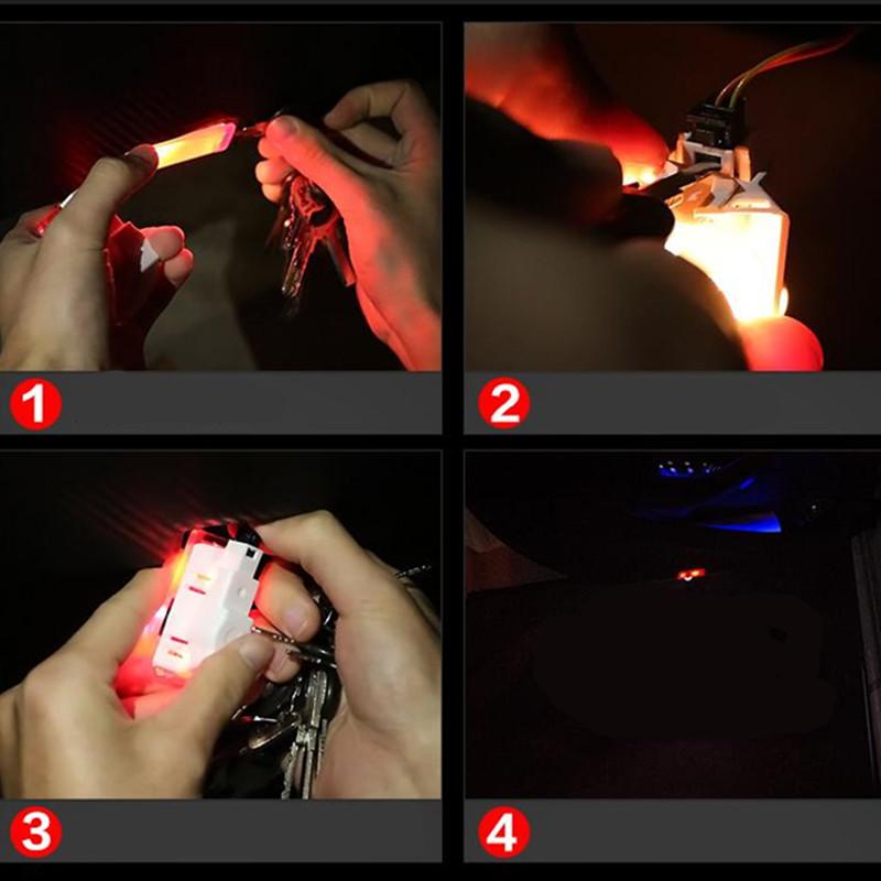 Car Accessories For Mercedes Benz C Class W204 C180 C40 C63 C200 C220 C260 C300 C450 Led Emblem Lamps Car Door Welcome Lights AS1