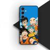 Cover for Samsung Galaxy S24 S25 S23 FE Ultra Plus S7 Edge S25+ S23+ A56 5G Phone Case Super Majin Buu Dragons Gokus Balls