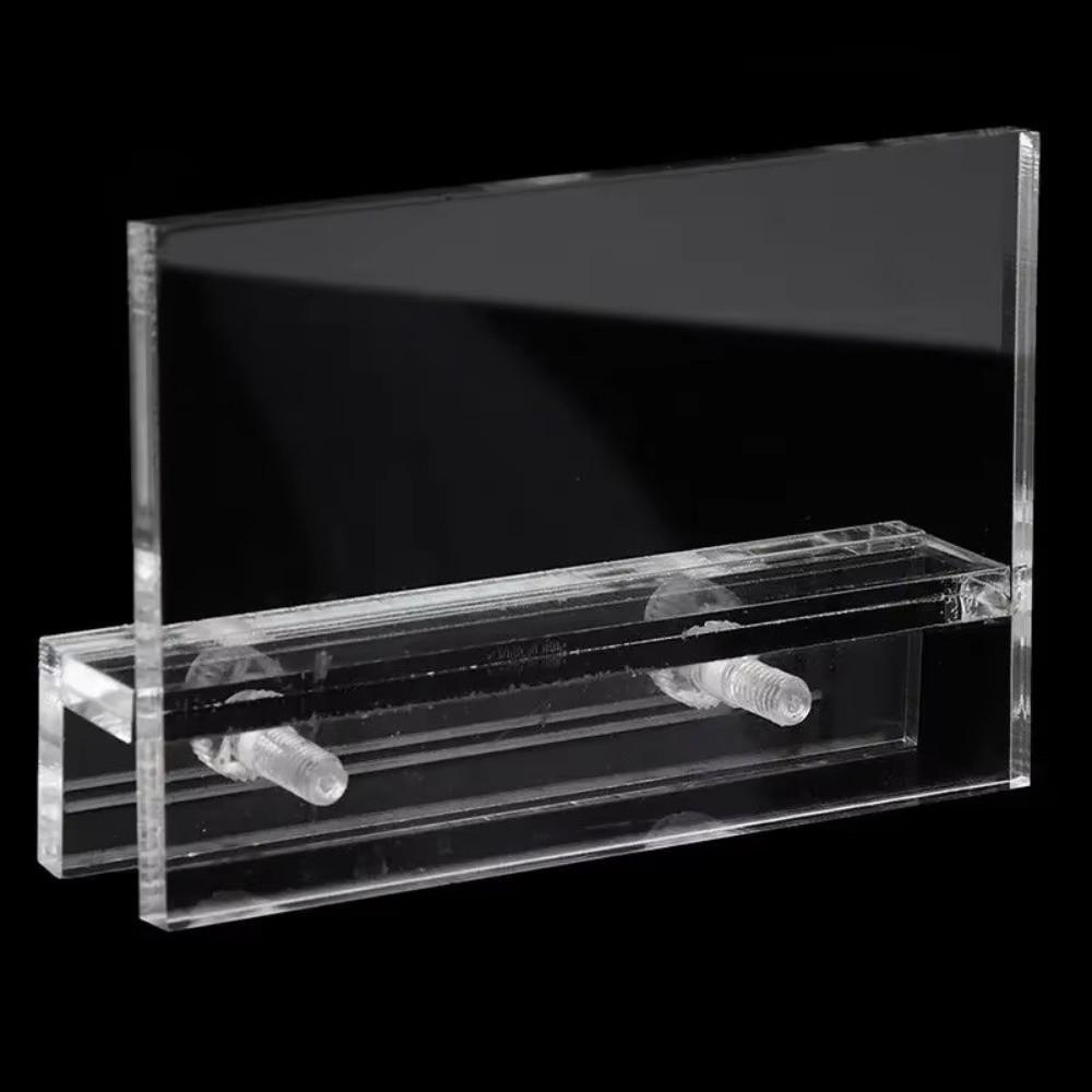 Klarer Acryl Aquarium LED Lichthalter Hängevorrichtungen Bohrfrei Aquarium Beleuchtungsständer Heben Aquarium Beleuchtungswerkzeuge