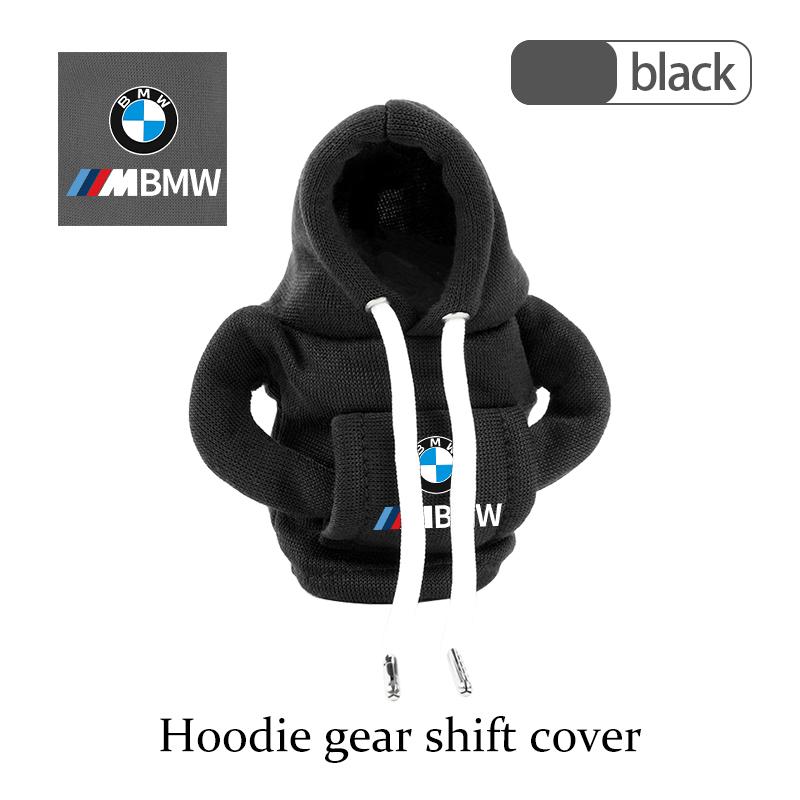 

Car Gear Shift Knob Cover Hoodie Shifter Boot Dust Cover Car Interior Decoration For BMW M Performance E36 E46 E60 E90 E91 E92