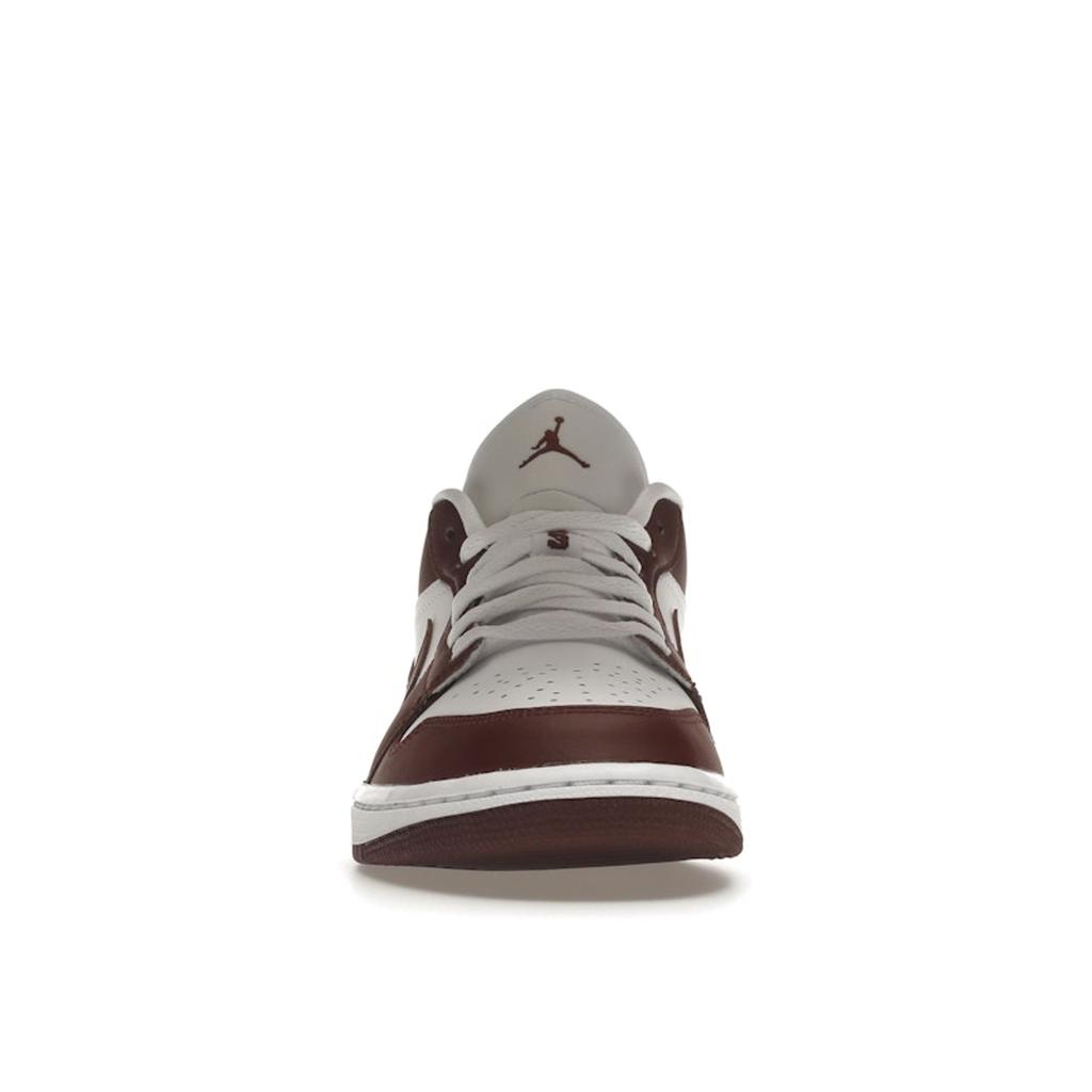 Baskets Air Jordan 1 Low Bronze Eclipse Femmes Marron Blanc DC0774-116