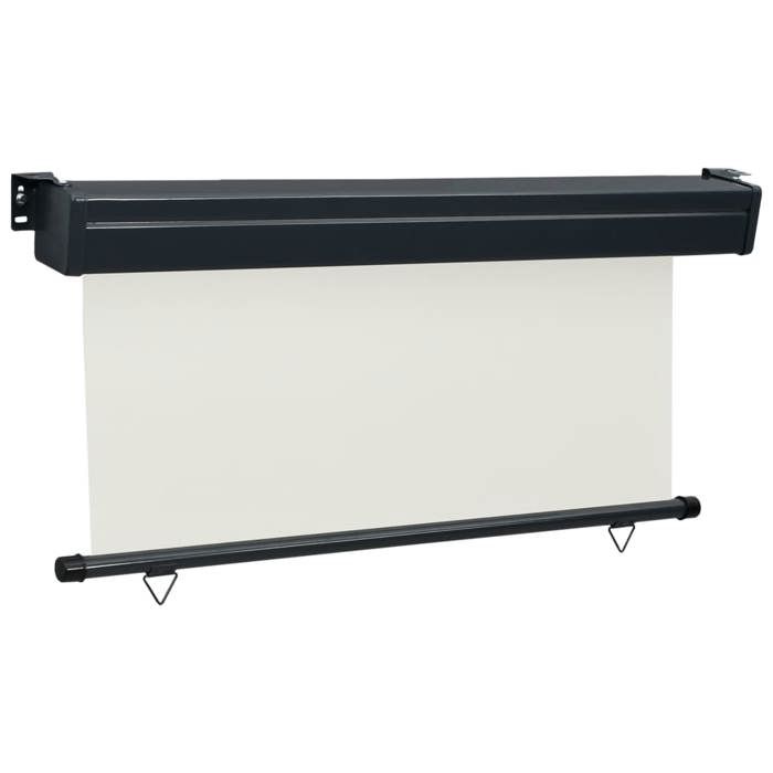 VidaXL Balcony Side Awning 170x250 Cm Cream