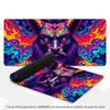 Buntes Psychedelisches Wirbel Fluid Art XXL Großes Gaming-Mauspad Rutschfestes Gummi-Tastaturpad Schreibtisch Büro Computer Schreibtischmatten