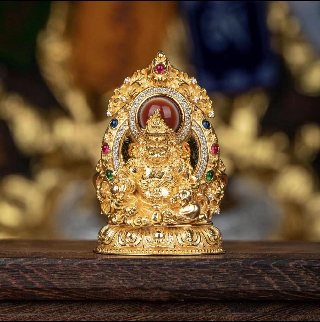 Zhenxin 2023 Retro Medicine Buddha Pendant Necklace - Unisex Ethnic Style