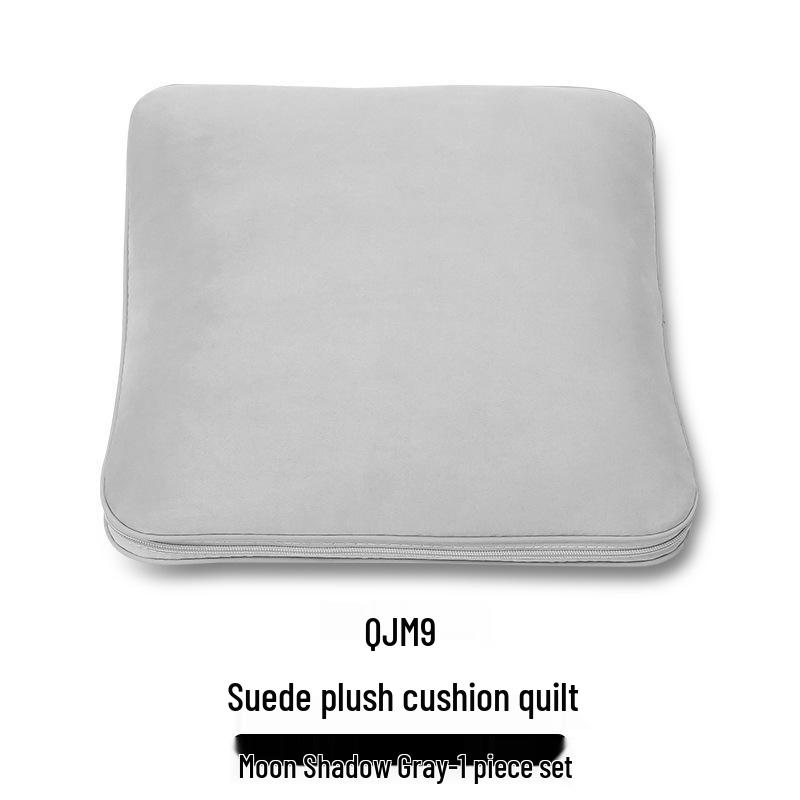 Multi-functional Suede Plush Pillow/Air Conditioning Blanket/Car Accessory