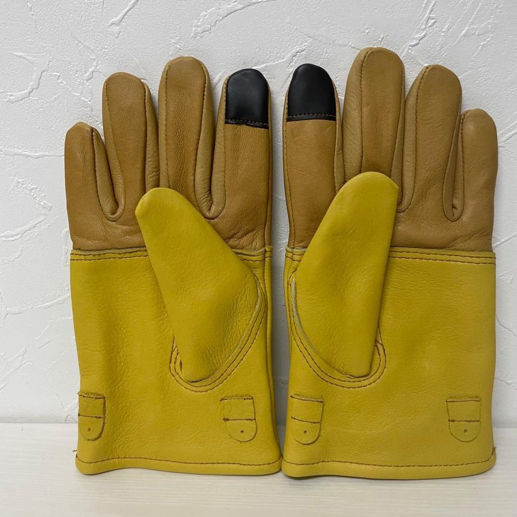 Used [M size] Multi-design gloves gloves leather gloves leather bonfire gloves