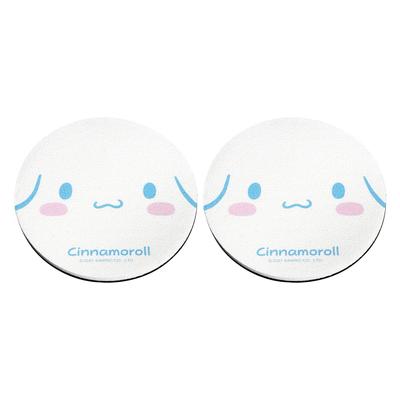 SEIWA Sanrio Car Supplies Drink Holder Coaster Cinnamoroll Drink Mat IMP262 Water Absorbent Soft Quick Dry Car 2 Pieces Cute Stylish Character HELLO