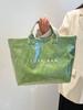 Tendência de Moda Bolsa Tote Casual de Grande Capacidade: Bolsa de Mão Versátil para o Dia a Dia