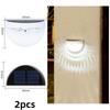 2Pack LED Solar Light Outdoor Wall Lamps Energy Garden Lamps Waterproof Solar Fence Lamp Decoration Festoon