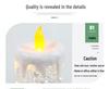 Musical Christmas Crystal Candle Light Decoration for Kids' Birthday & Holiday Gifts