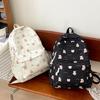 schoolbag female junior high school student cute printed computer backpack lightweight large-capacity high school student backpack