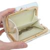Faux Leather Clasp Cinnamon W108 X H82 X D38mm [Aldi] Wallet, Tri-Fold, Purse, Sanrio, Women's, Roll,