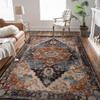 Persian Ethnic Style Carpet for Living Room Home Decoration Retro America Lounge Rugs Soft Bedroom Non-slip Bedside Mats 200x300
