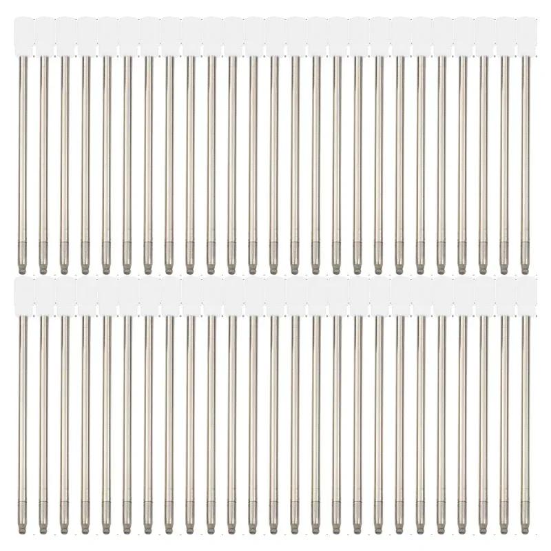 5/10/20/50 PCS 7cm Length Metal Pen Refill for Crystal Diamond Ballpoint Pen Cartridge Core Stationery Office School Supplies