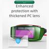 1-Pack Splash-Proof Auto-Darkening Welding Helmet For Welders, Professional Welding Goggless For TIG For MIG For MMA Welding