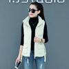 Autumn Winter Short Cotton Vest Hooded Women Jacket Sleeveless Coat Warm Ladies Winter Waistcoat