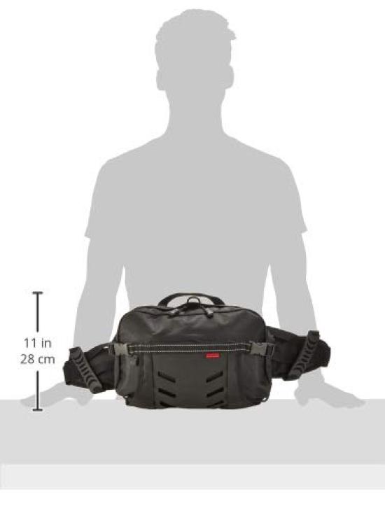 KOMINE Motorcycle Riding Hip Bag Black 537 Rain Gear Raincoat 9.8L SA-204