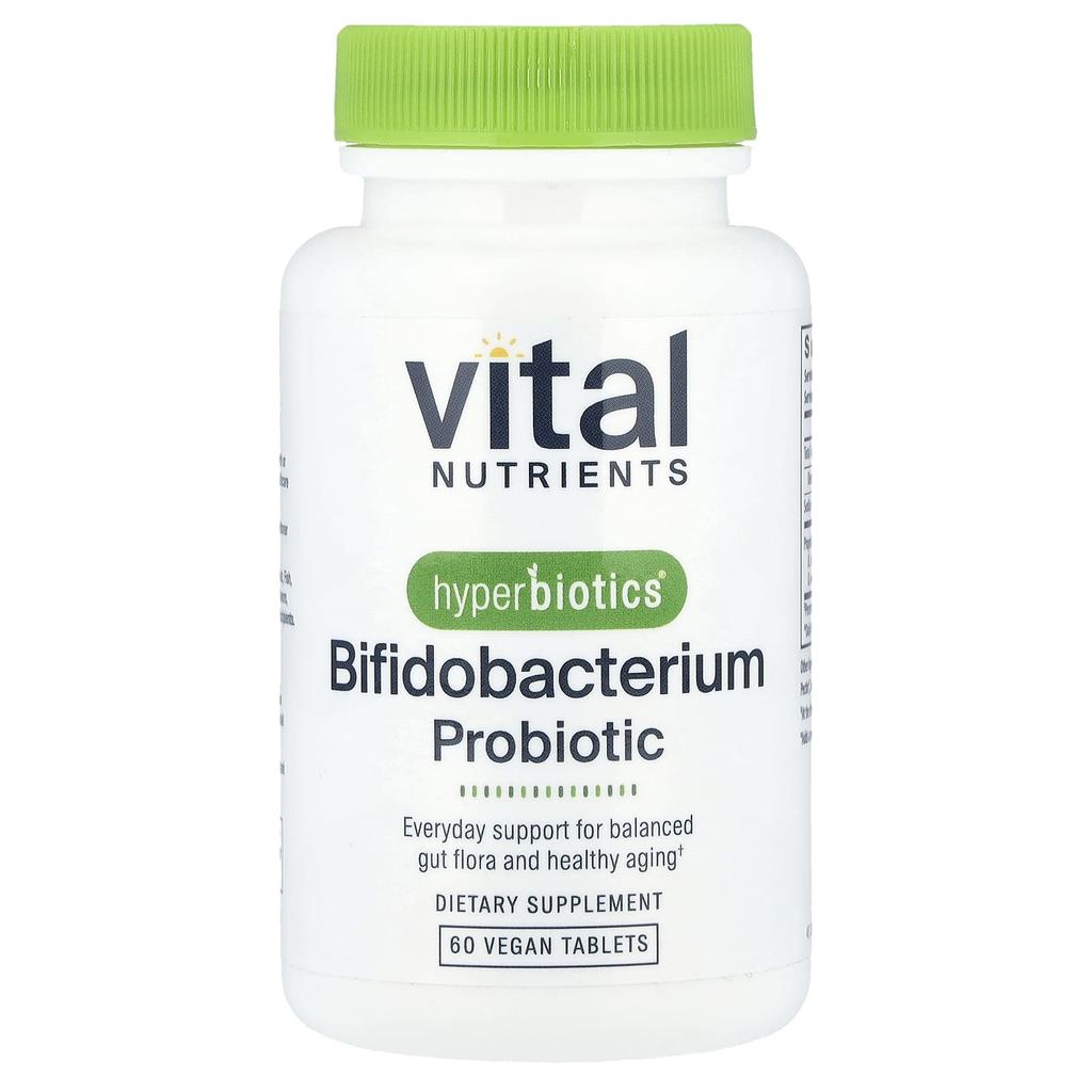 Hyperbiotics®, Bifidobacterium Probiotic, Vegan Tablets, 60 Tablets