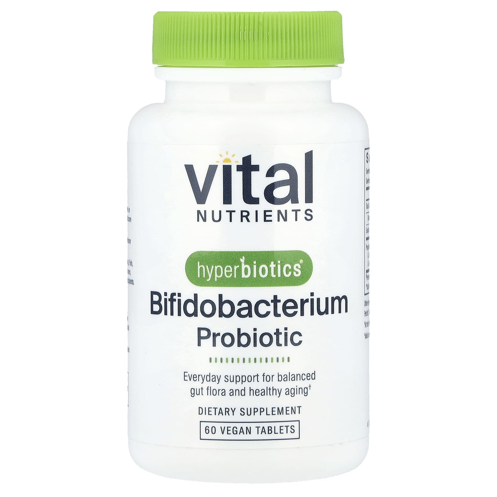 

Hyperbiotics®, Bifidobacterium Probiotic, Vegan Tablets, 60 Tablets